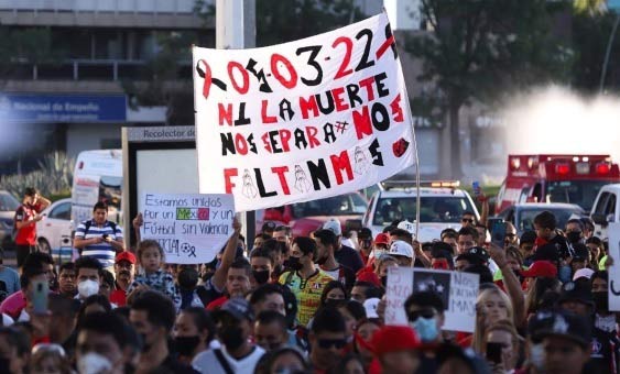 Marcha del pasado 9 de marzo en Guadalajara. Foto: El Universal.