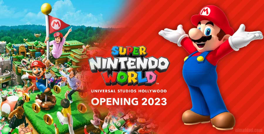 Super Nintendo World en Universal Studios Hollywood estará abierto en 2023.