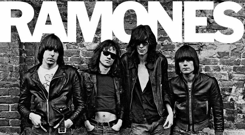 Portada del primer disco de The Ramones.