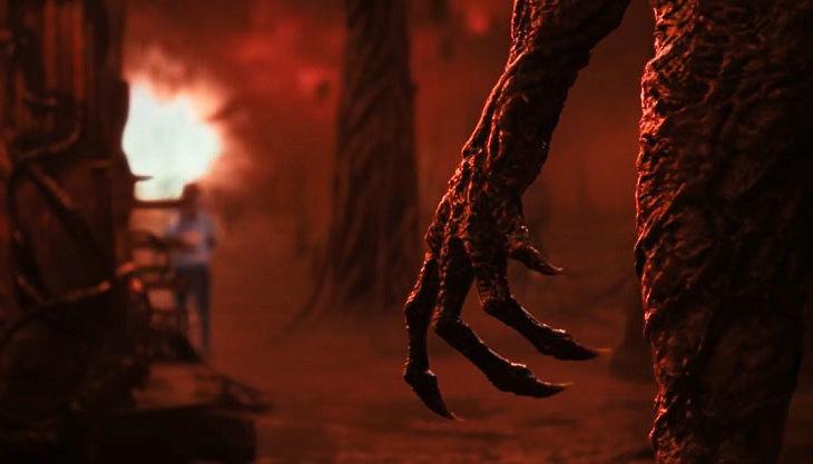 Caputura de pantalla del trailer de Stranger Things 4.
