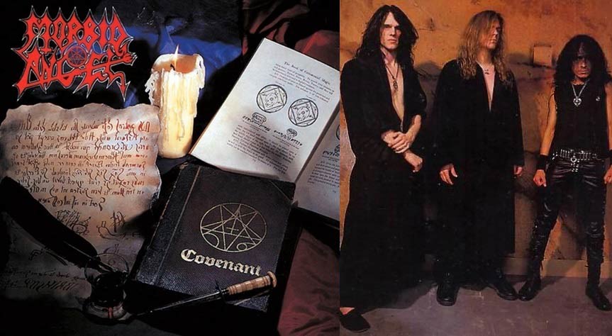 Portada de "Covenant" y Morbid Angel en 1993.