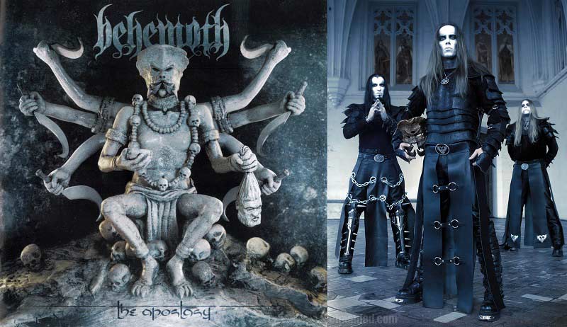 Portada de The Apostasy y Behemoth en 2007.