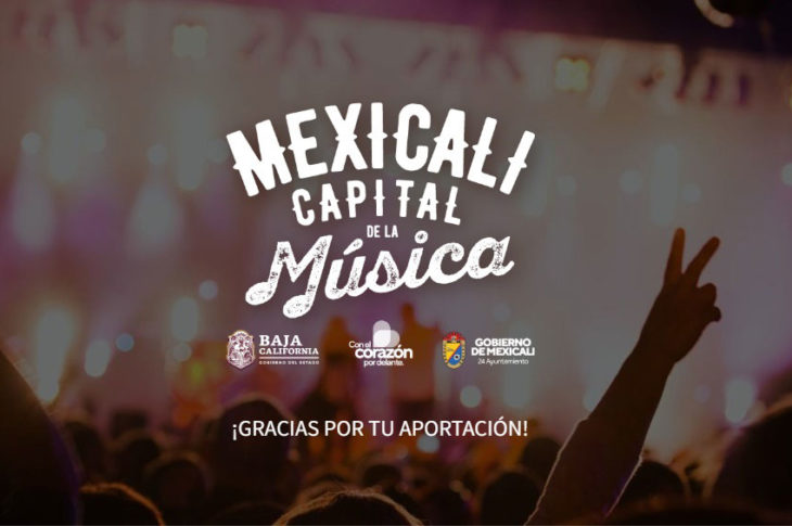 Esto es lo que te sale al final de registrarte en el portal de Mexicali Capital de la Música.