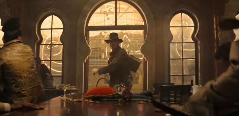 Captura de pantalla del trailer de Indiana Jones And The Dial Of Destiny.