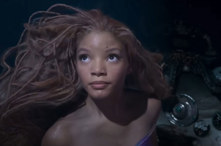 Captura de pantalla del trailer de La Sirenita.