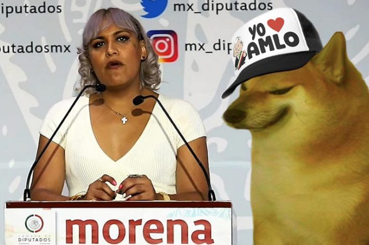 María Clemente es perra de AMLO.
