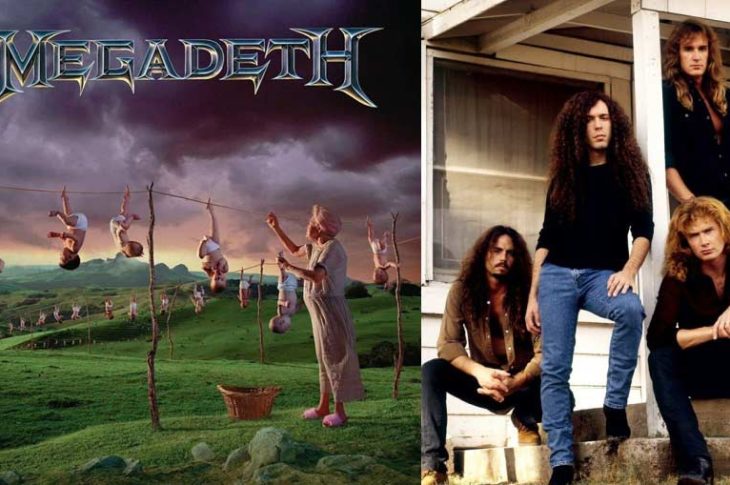 Portada del Youthanasia y Megadeth en 1994.