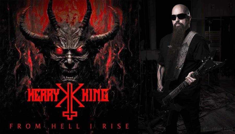 Portada del disco "From Hell Rise" de Kerry King.