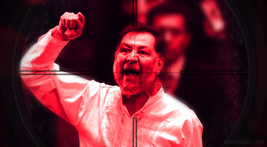 Fernández Noroña en la mira de criminales o de un troll.
