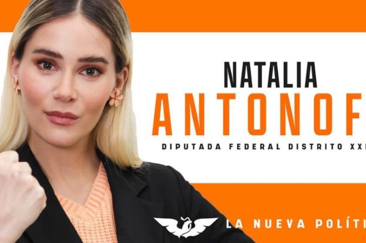Natalia Antonoff, candidata de Movimiento Ciudadano.