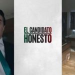 Capturas de pantalla del promocional de la películka "El Candidato Honesto", protagonizada por Adrián Uribe.