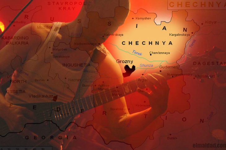 Dave Suzuki tendrá que bajarle la velocidad a sus solos si quiere tocar en Chechenia.
