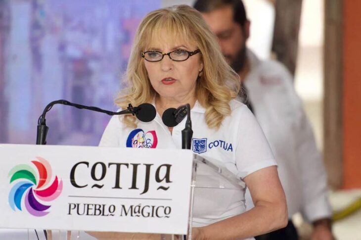 Yolanda Sánchez, alcaldesa de Cotija.