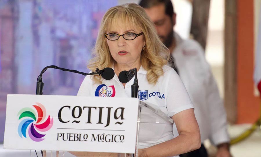 Yolanda Sánchez, alcaldesa de Cotija.