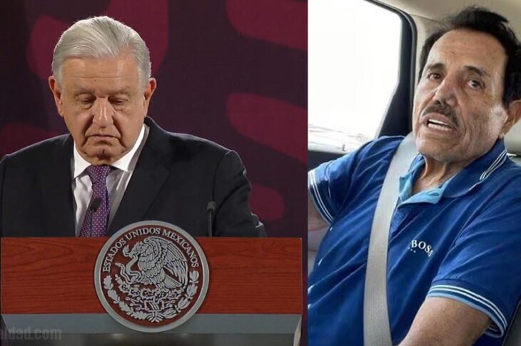 AMLO y Mayo Zambada.