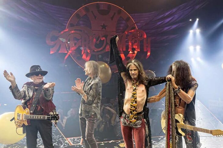 Aerosmith en 2022.