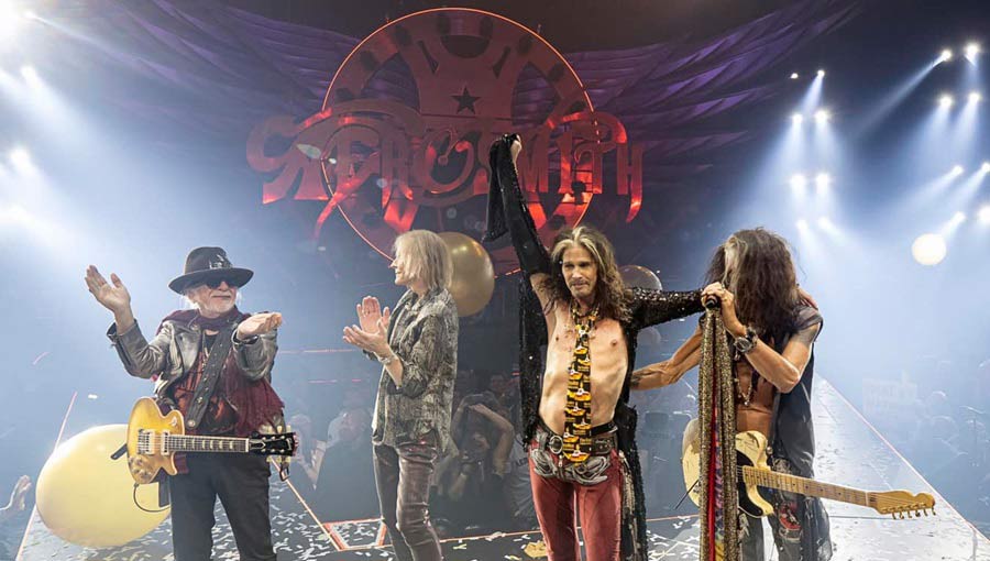 Aerosmith en 2022.