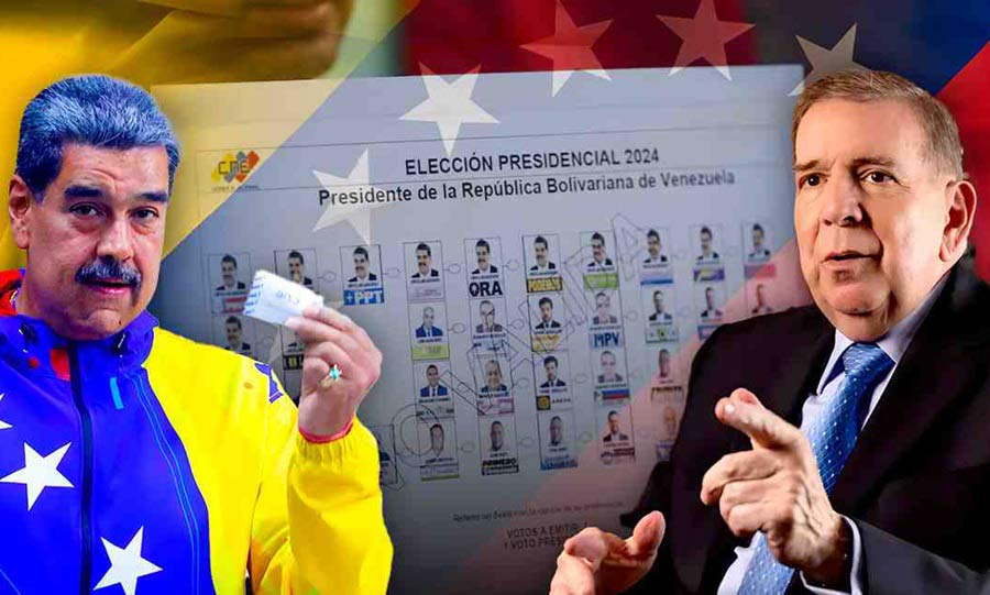 Maduro y González. Foto: El Imparcial De Oaxaca.