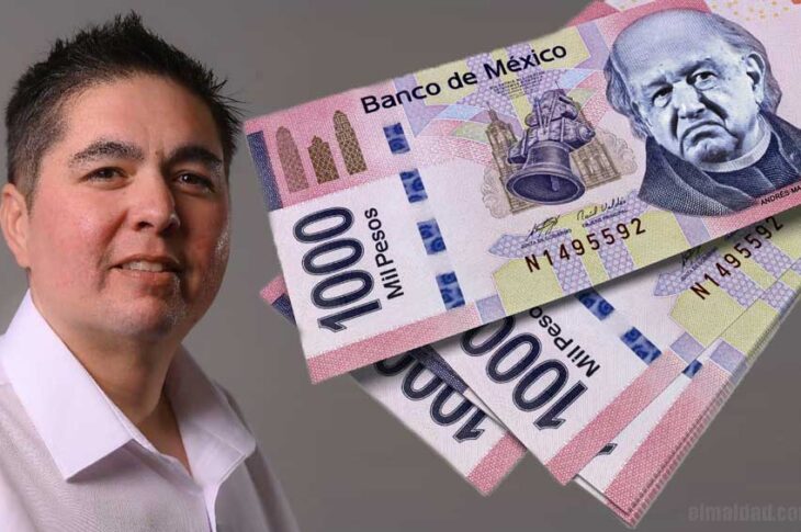 Armando Samaniego quiere la cara de AMLO en billetes de mil pesos.