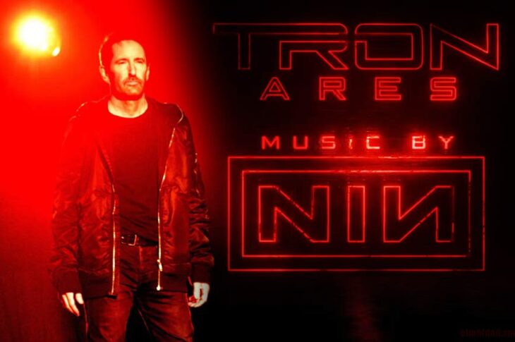 Trent Reznor, líder de Nine Inch Nails, en la presentación del anuncio de Tron Ares.