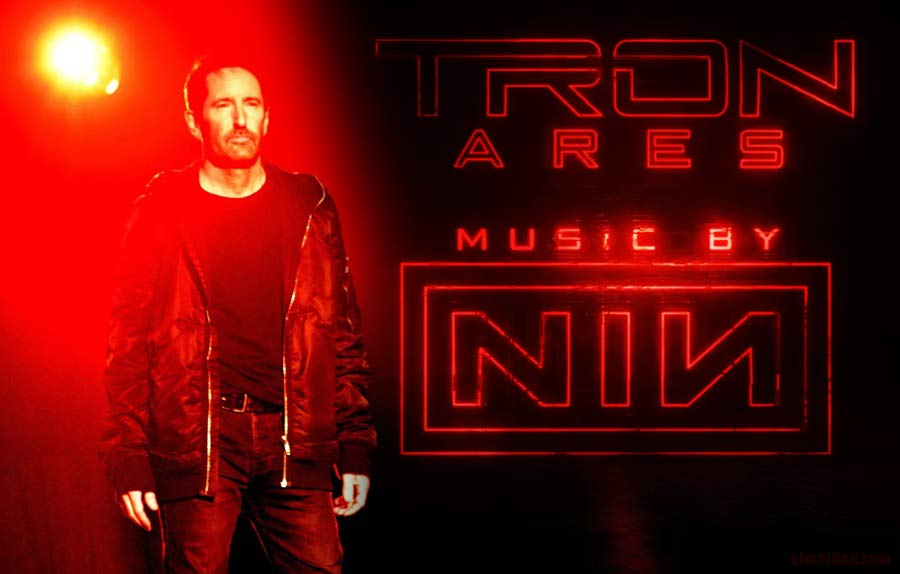 Trent Reznor, líder de Nine Inch Nails, en la presentación del anuncio de Tron Ares.