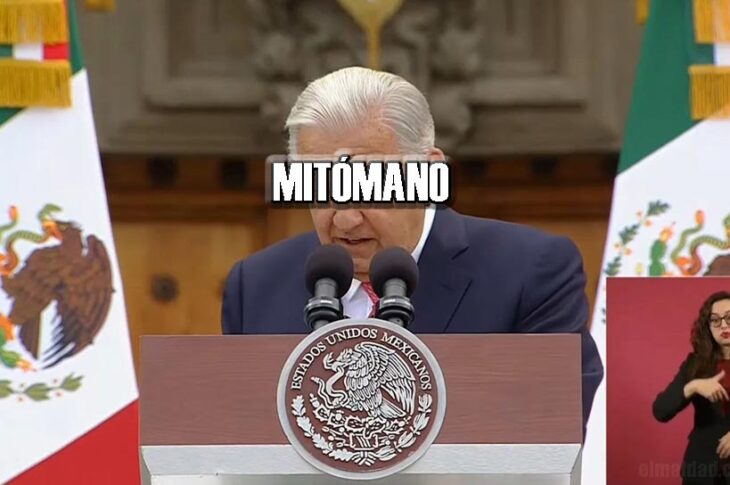 AMLO se hace tendencia con la palabra "mitómano" en Twitter.