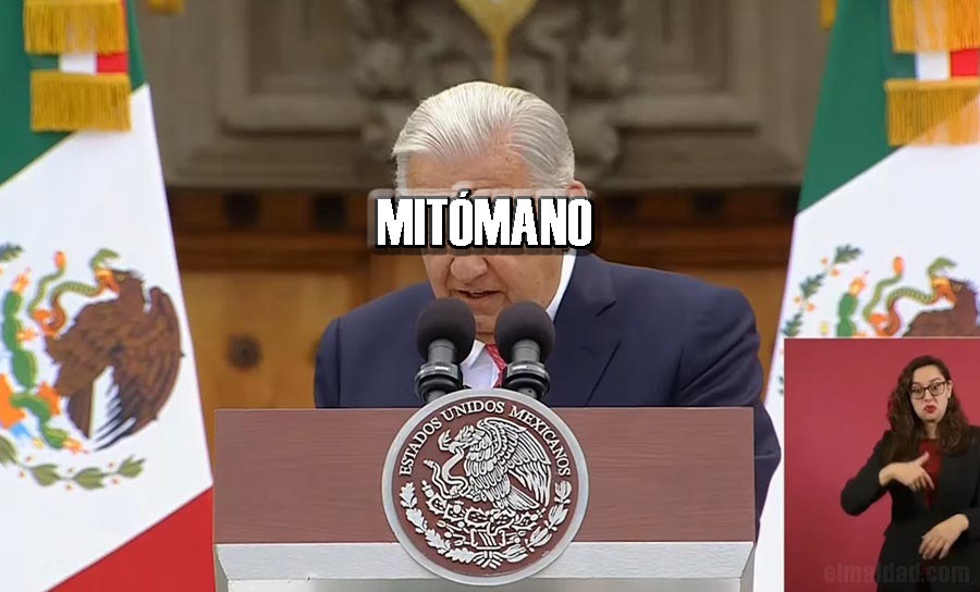 AMLO se hace tendencia con la palabra "mitómano" en Twitter.