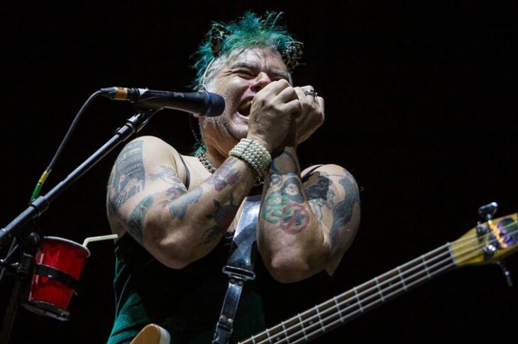 Fat Mike, voz y bajista de NOFX.