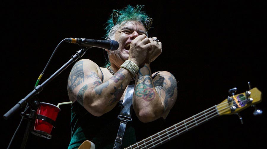 Fat Mike, voz y bajista de NOFX.