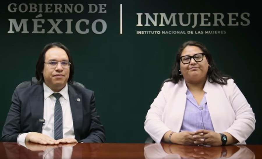 Fiscal de Querétaro y la titular de Inmujeres.