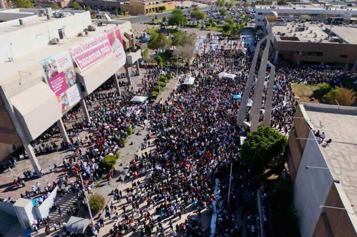 Asamblea de burócratas el pasado 6 de noviembre.