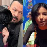 Pepe Aguilar y su hija Ángela Aguilar.