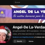 Canal de YouTube de Angel De La Verdad.