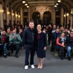 El Canelo y Claudia Sheinbaum en la mañanera.