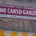 Calle "me canso ganzo".