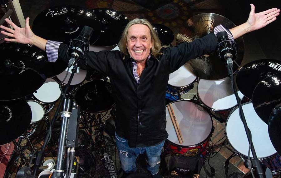 Nicko McBrain, foto de 2023.