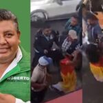 Roberto Pérez agredió a una mujer.