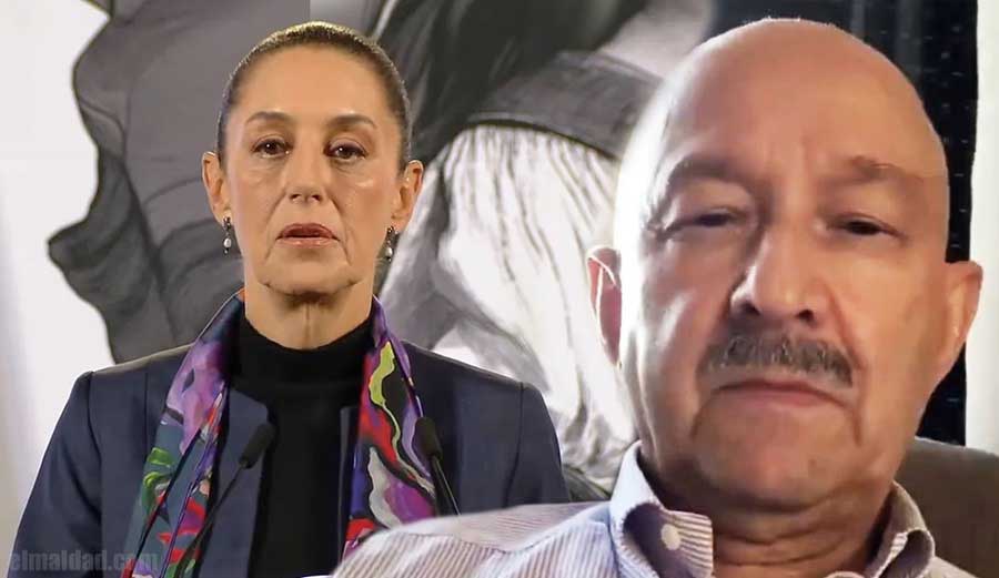 Claudia Sheinbaum y Carlos Salinas de Gortari.