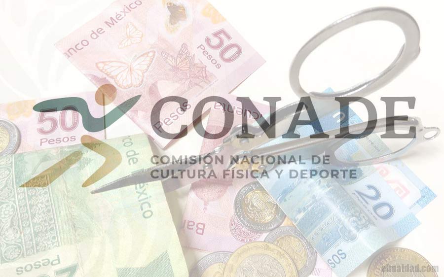 Recorte en el presupuesto 2025 para la CONADE.