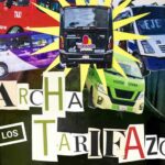 Marcha contra los tarifazos en Tijuana.