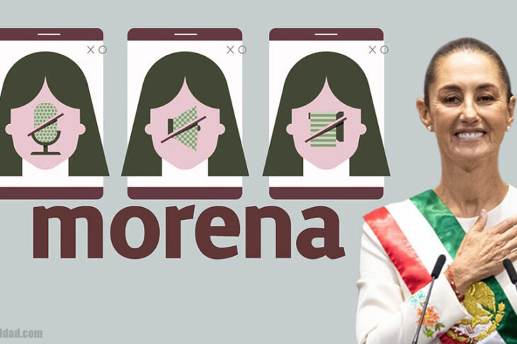 Claudia Sheinbaum y la 4T busca la censura en plataformas digitales.