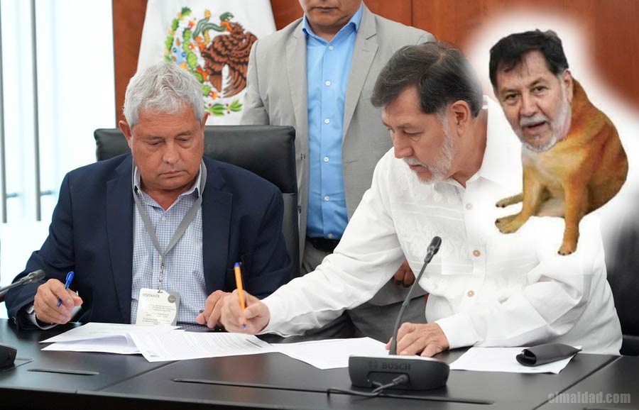 Ciudadano y el senador pedorro.