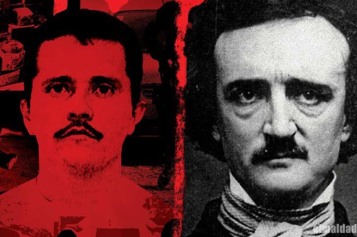 El Mencho y Edgar Allan Poe.