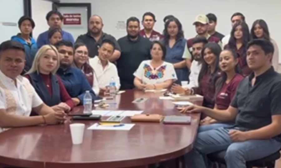 Juventudes de Morena en Baja California.