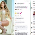 Sol León y las capturas de pantalla pidiendo que denuncien la invitación a la carne asada contra Marina del Pilar.