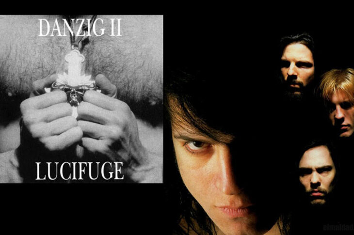 Portada del Danzig II: Lucifuge y la banda de ese entonces.