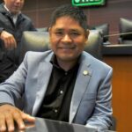 Erasmo Catarino en el senado.
