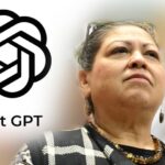 Logo de chatGPT y la diputada Olga Leticia Chávez Rojas.