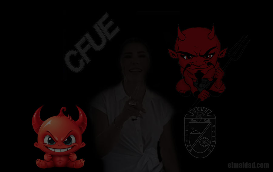 Meme de Marina del Pilar responsabilizando a los "diablitos".