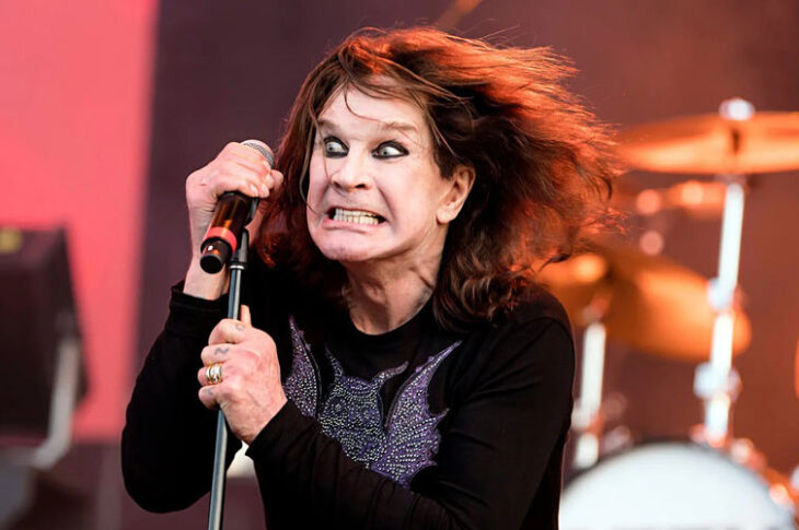 Ozzy Osbourne en concierto.